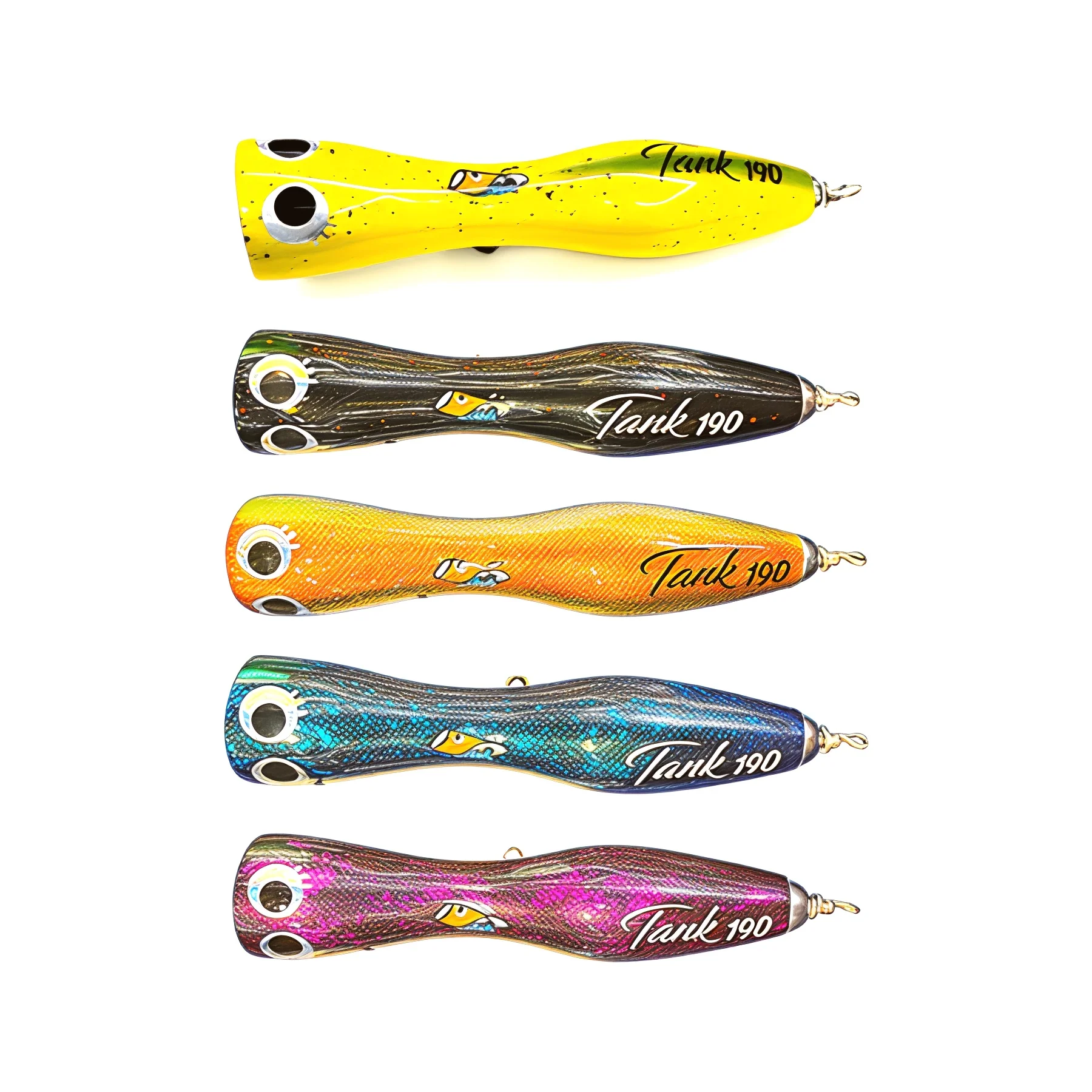 Native Works Tank 190 GT Popper Lure | Big Mouth Popper