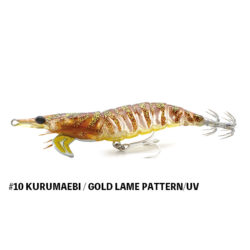 KURUMAEBI / GOLD LAME PATTERN/UV