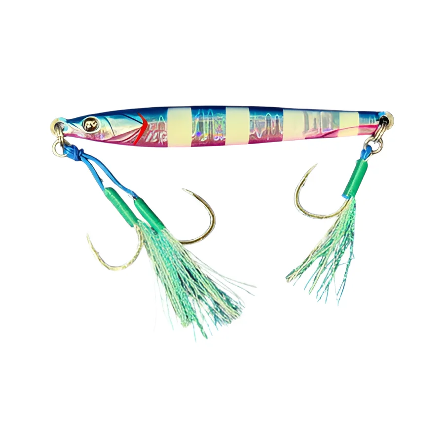 BLUE PINK ZEBRA GLOW