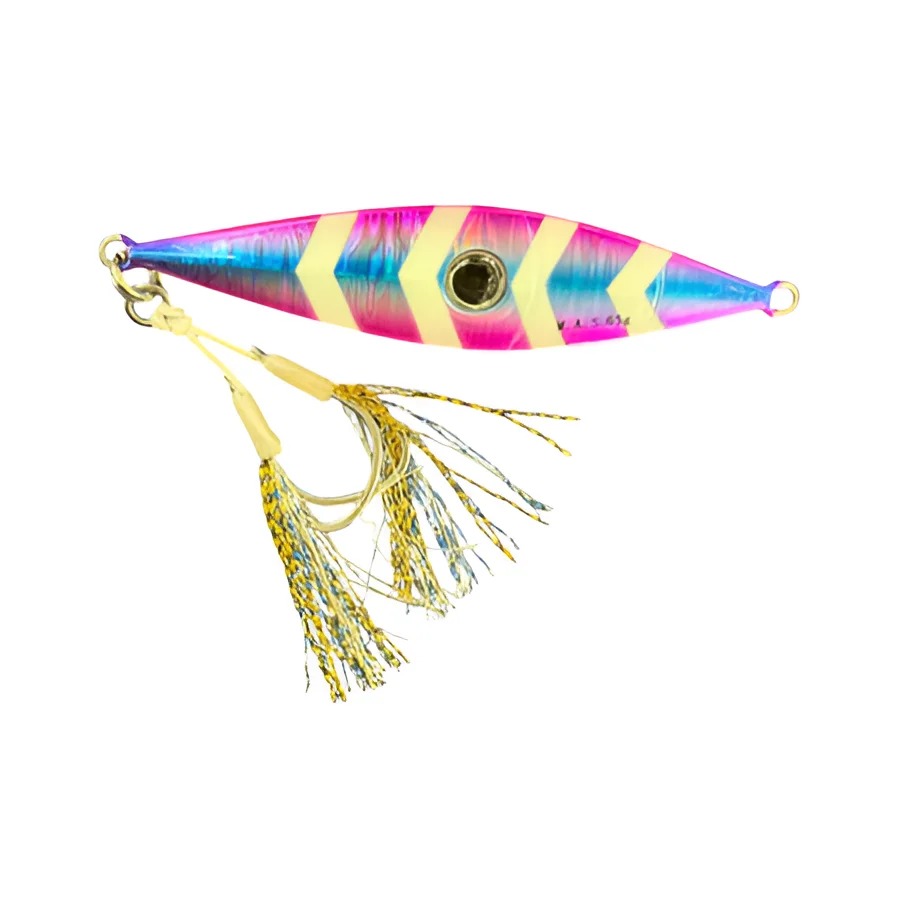 BLUE PINK ZIGZAG GLOW
